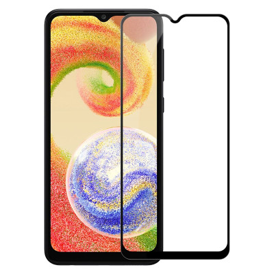 Захисне скло Glass Samsung A04, A04s, A04e Full Glue black