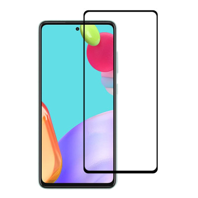 Захисне скло Glass Samsung A52, A525 4G, A51 Full Glue black