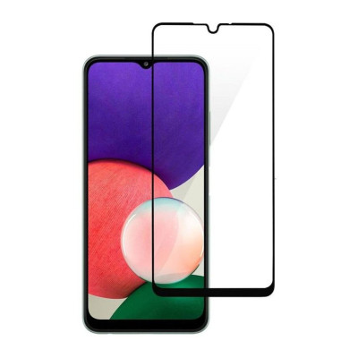Захисне скло Glass Samsung A22, A225 4G, A31, A32 4G, M32, M22 Full Glue black