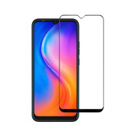 Захисне скло Glass Tecno Pop 4 Pro Full Glue black