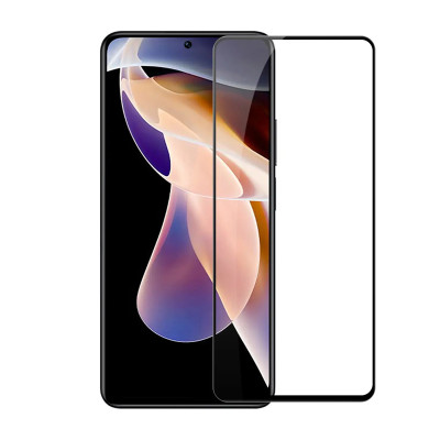 Захисне скло Glass Xiaomi Redmi Note 11 Pro Full Glue black
