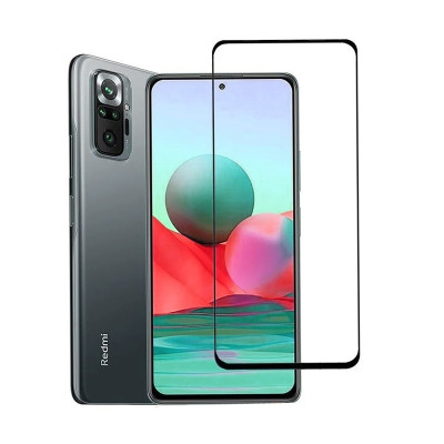 Захисне скло Glass Xiaomi Redmi Note 10 Pro, Redmi K40, Poco F3 Full Glue black