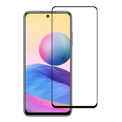 Захисне скло Glass Xiaomi Redmi Note 10, Note 11 Full Glue black