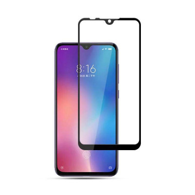 Захисне скло Glass Xiaomi Mi 9 SE, Mi Play Full Glue black