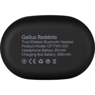 Навушники Bluetooth Gelius Pro Reddots GP-TWS010 black