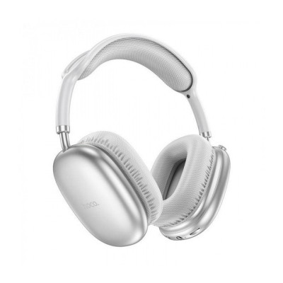 Навушники Bluetooth Hoco W35 Air 40h накладні silver