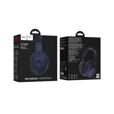 Навушники Bluetooth Hoco W45 Enjoy накладні blue