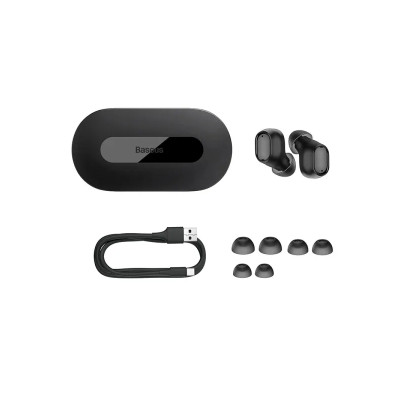 Навушники Bluetooth Baseus Bowie EZ10 black (A00054300116-Z1)
