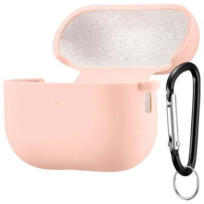 Чохол для Airpods Pro silicon microfiber powder