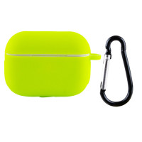 Чохол для Airpods Pro silicon microfiber salad