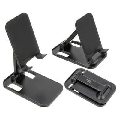 Підставка настільна для телефону та планшету XO C67 metal black