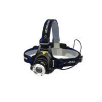 Ліхтарик налобний Bailong BL-6699 18650 blue black