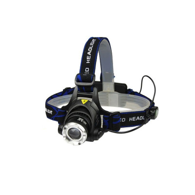 Ліхтарик налобний Bailong BL-6699 18650 blue black