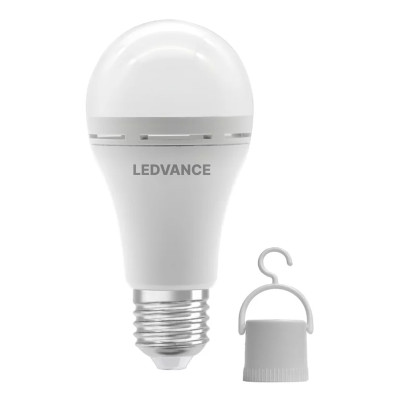 LED лампа з акумулятором E27 Ledvance A60 2700K 8W 1800mAh 806Lm