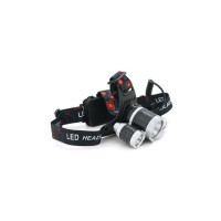 Ліхтарик налобний Voltronic RJ-3000 18650 black