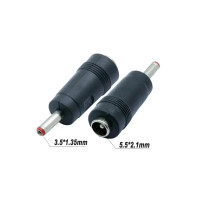 Перехідник для роутеру 5.5x2.1мм на 3.5x1.35мм black