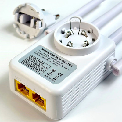Ретранслятор Wi-Fi Pix-Link WR 16Q 300 Mbps white