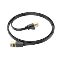 Патч-корд RJ45 Hoco US07 1Gbps 1 метр black