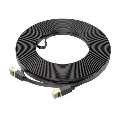 Патч-корд RJ45 Hoco US07 1Gbps 10 метрів black
