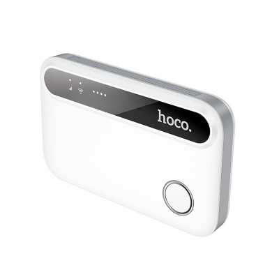 Мобільний Wi-Fi роутер 4G LTE Hoco HI41 150Mbps 2.4GHz LED white