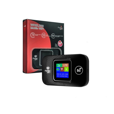 Мобільний Wi-Fi роутер 4G LTE M9S-E LCD 300Mbps 2.4GHz black