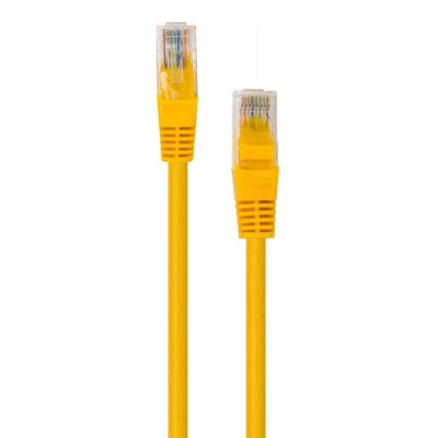 Патч-корд RJ45 Vinga UTPCat5e 1.5 метри yellow