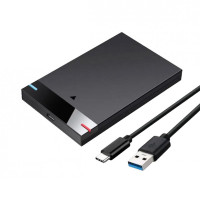 Зовнішня кишеня для HDD, SSD 2.5" USB 3.0 black