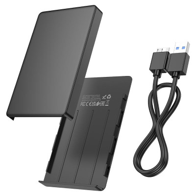 Зовнішня кишеня для HDD, SSD 2.5" Hoco HB46 black