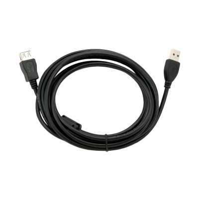 USB подовжувач папа-мама 1.5 метра black