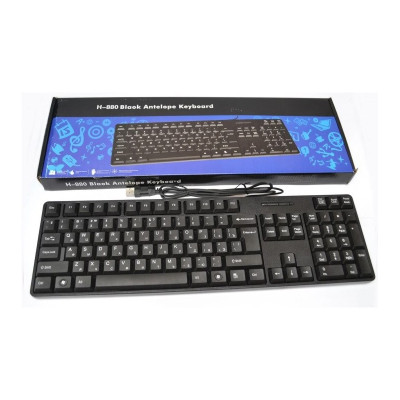 Клавіатура H-880 дротова black