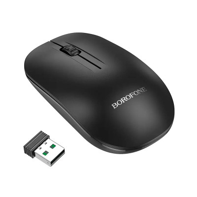 Миша бездротова Borofone BG14 black