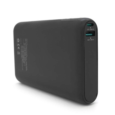 Зовнішній акумулятор Fulltech FP19 100W 30000 mAh black