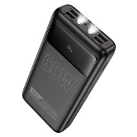Зовнішній акумулятор Hoco DB81 65W 30000 mAh black
