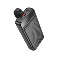 Зовнішній акумулятор Hoco J123B QC3.0 PD 20W 30000 mAh black