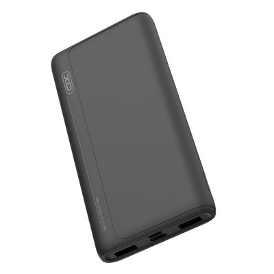 Зовнішній акумулятор XO PR120 10000 mAh black