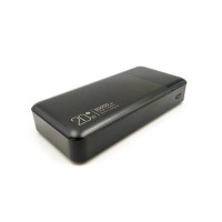 Зовнішній акумулятор XO PR192 QC 18W PD 20W 20000 mAh black