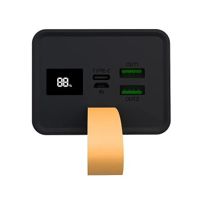 Зовнішній акумулятор XO PR130 QC 22.5W 40000 mAh black