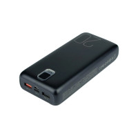 Зовнішній акумулятор XO PR185 QC 22.5W 20000 mAh black