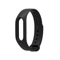 Ремінець для Xiaomi Mi Band 2 silicone black